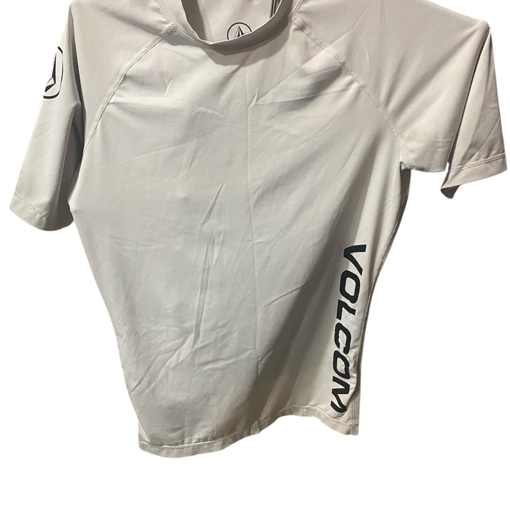Volcom White Crew Neck Tee